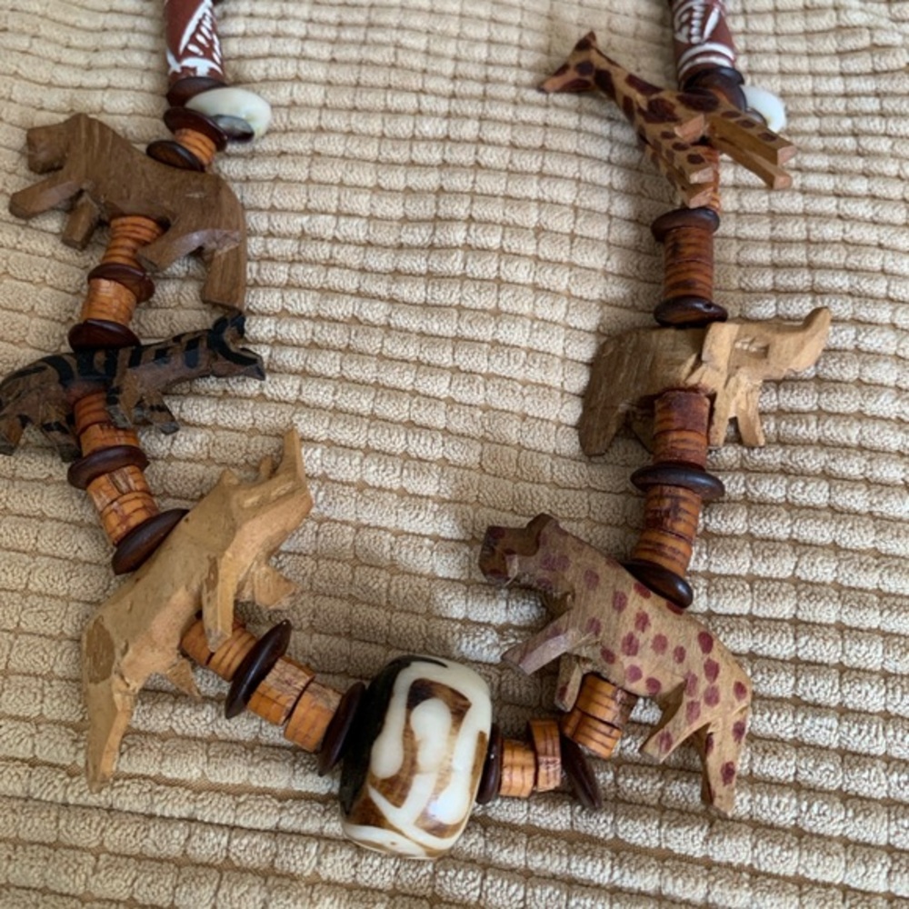 African necklace souvenir from Africa.
